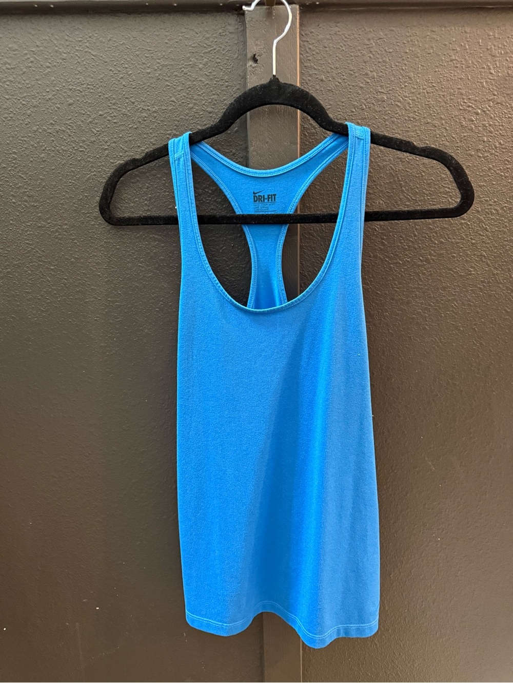 Nike Bright Blue Racerback Dri-FIT Tank Top